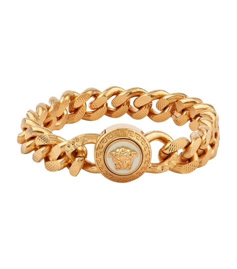 versace medusa plaque bracelet|Versace Medusa bracelet men's.